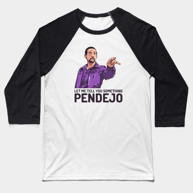 The BIg Lebowski, Let me tell you something pendejo Baseball T-Shirt by MIKOLTN